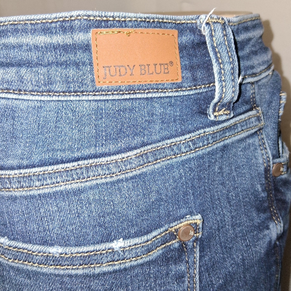 Judy Blue Los Angeles Size 5/27  Dark Wash Skinny Jeans - Picture 16 of 16
